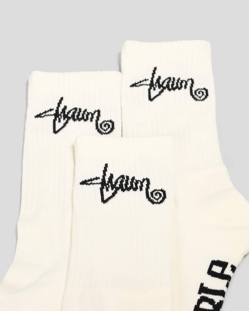 S-Double Standard Shawn Socks 3 Pack for Mens