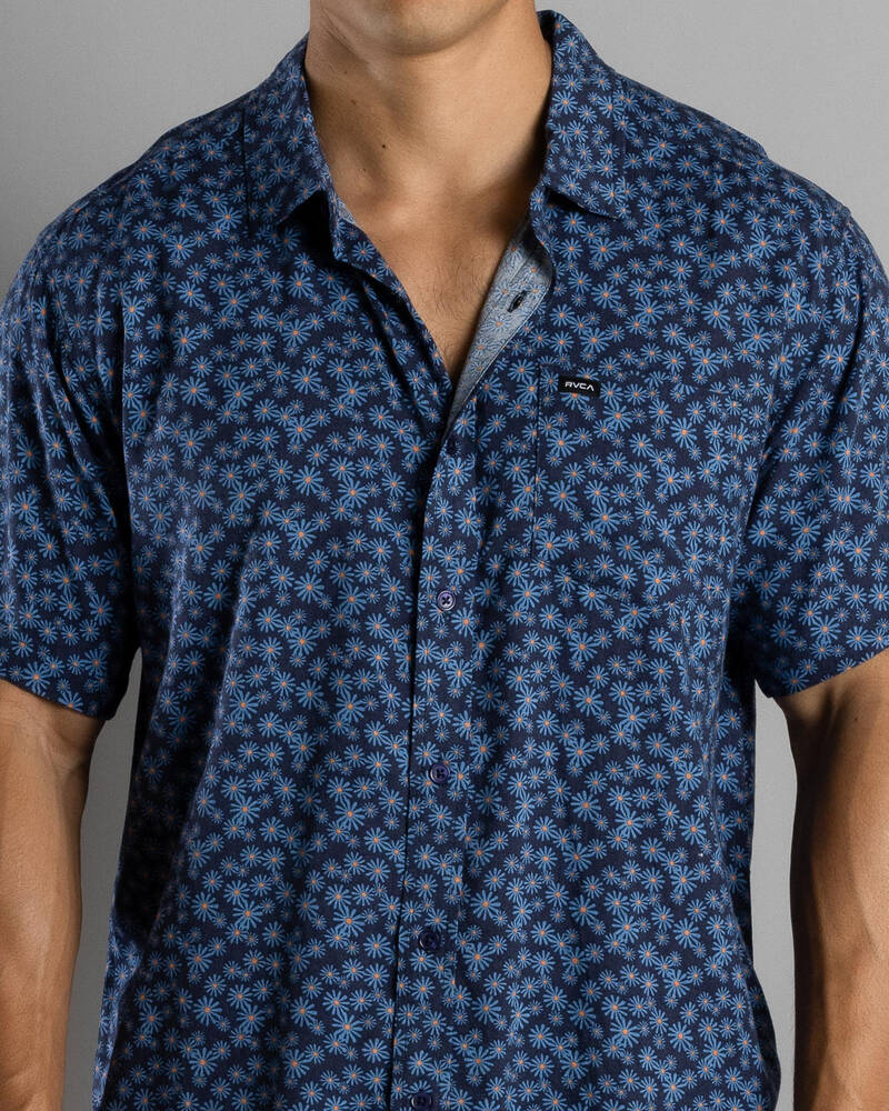 RVCA Cosmos Short Sleeve Shirt for Mens