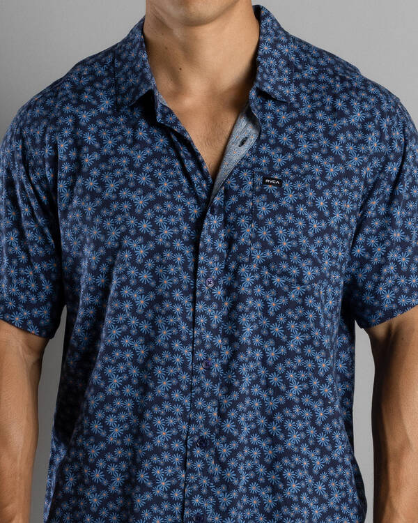 RVCA Cosmos Short Sleeve Shirt for Mens