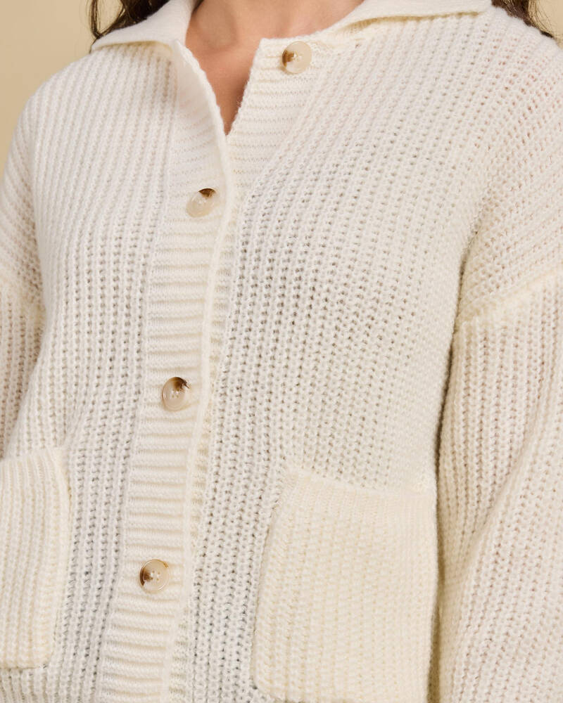 Mooloola Grandma Knit Cardigan for Womens