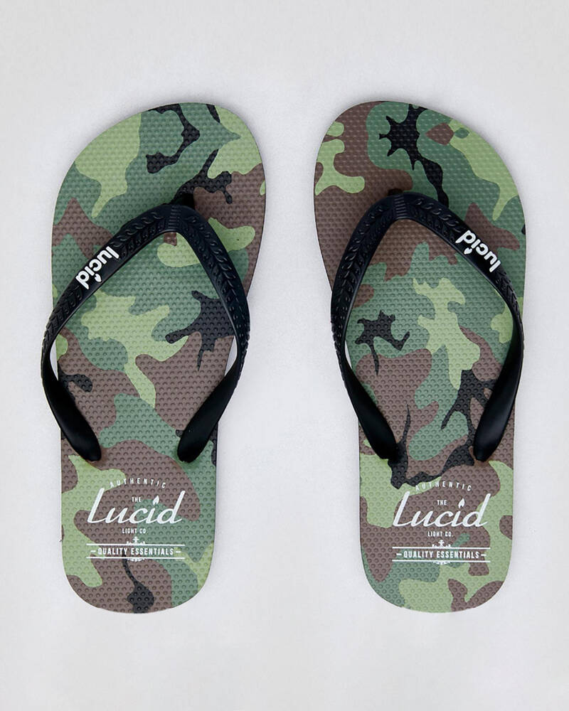 Lucid Boys' Wedge Thongs for Mens