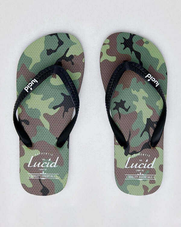 Lucid Boys' Wedge Thongs for Mens