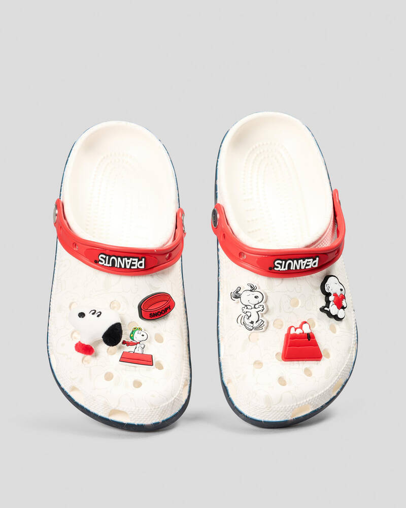 Crocs Kids' Peanuts Classic Clogs for Unisex
