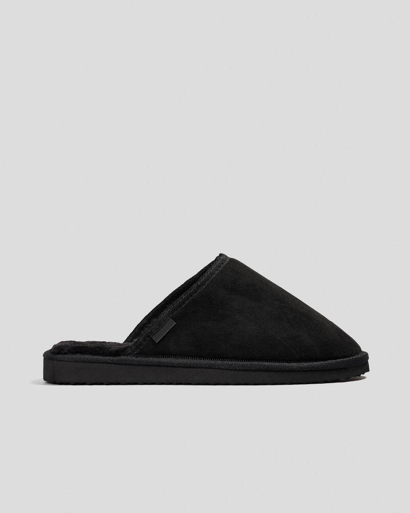 Jacks Chugg Slipper Black for Mens