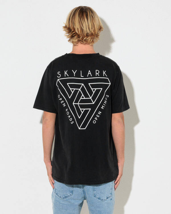 Skylark Motive T-Shirt for Mens