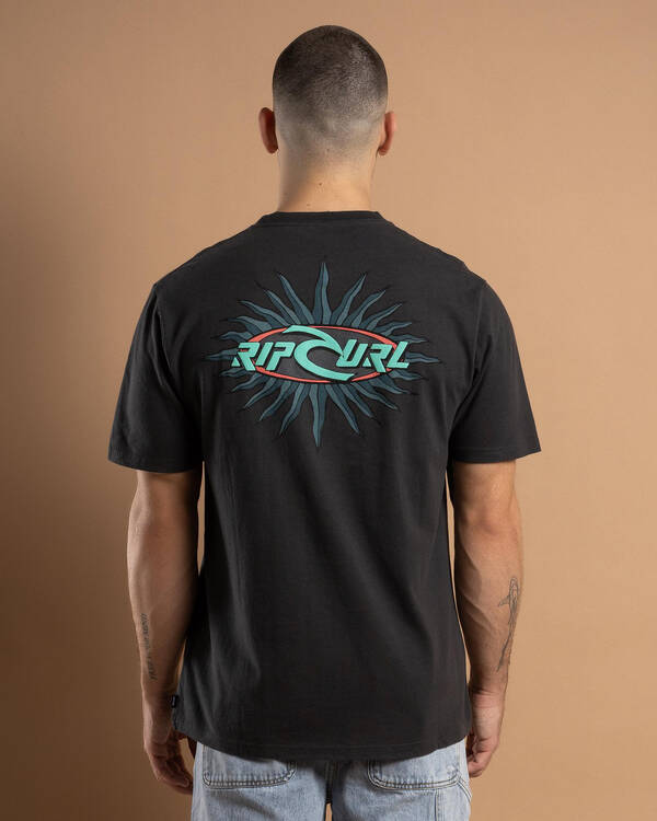 Rip Curl Quest Oval Burst T-Shirt for Mens
