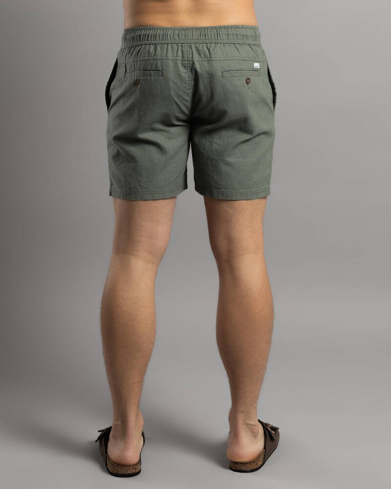Lucid Refined Elastic Waist Shorts for Mens