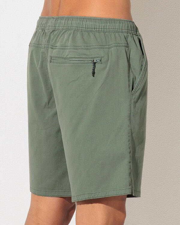 Salty Life Vision Elastic Waist Shorts for Mens