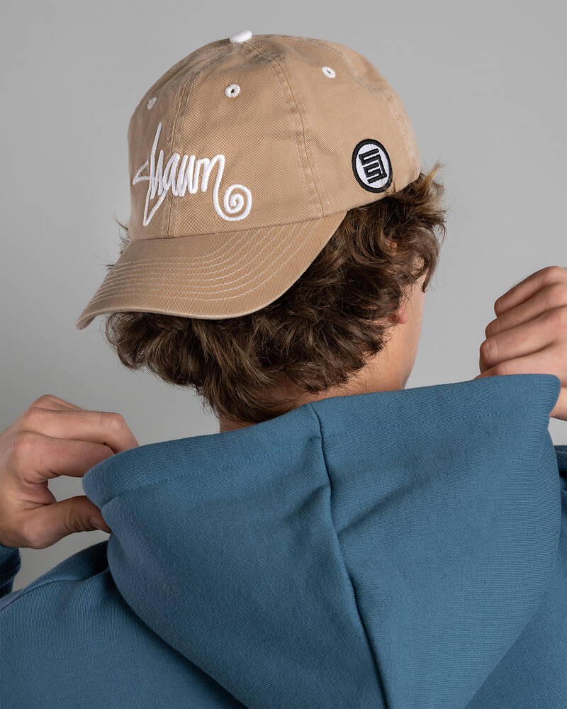 S-Double Shawn Script Strapback Cap for Mens