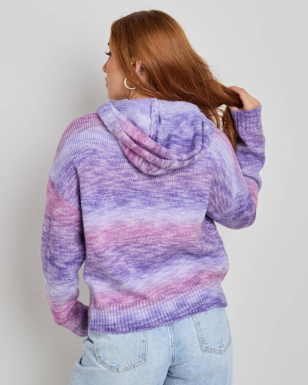 Mooloola Miami Hooded Knit Jumper for Womens