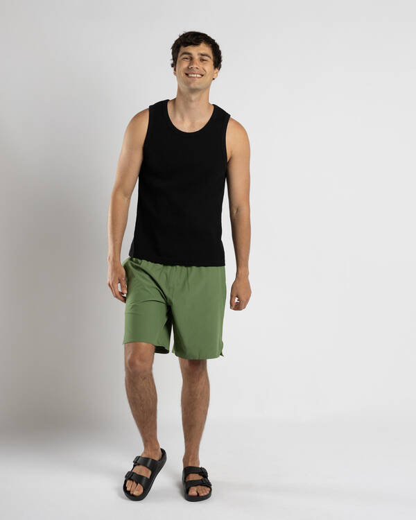 Volcom Saturdazze Elastic Waist Shorts for Mens