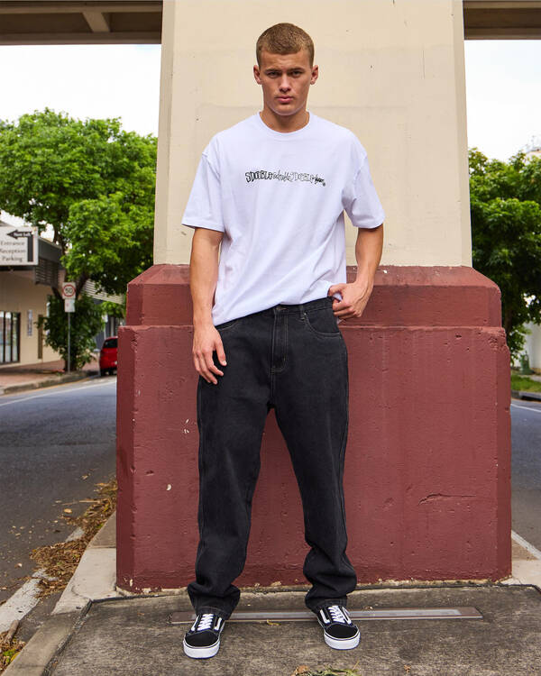 S-Double Script Stacked T-Shirt for Mens