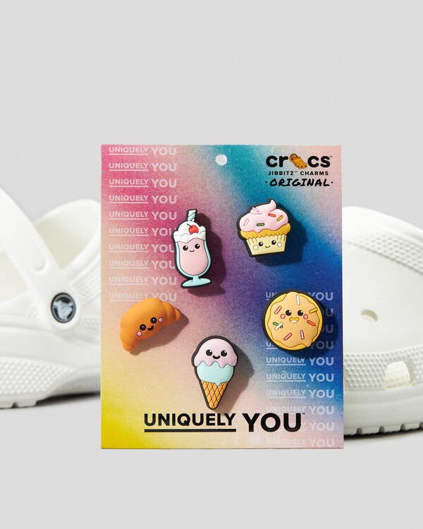 Crocs Mini 3D Pastry Shop Jibbitz 5 Pack for Unisex