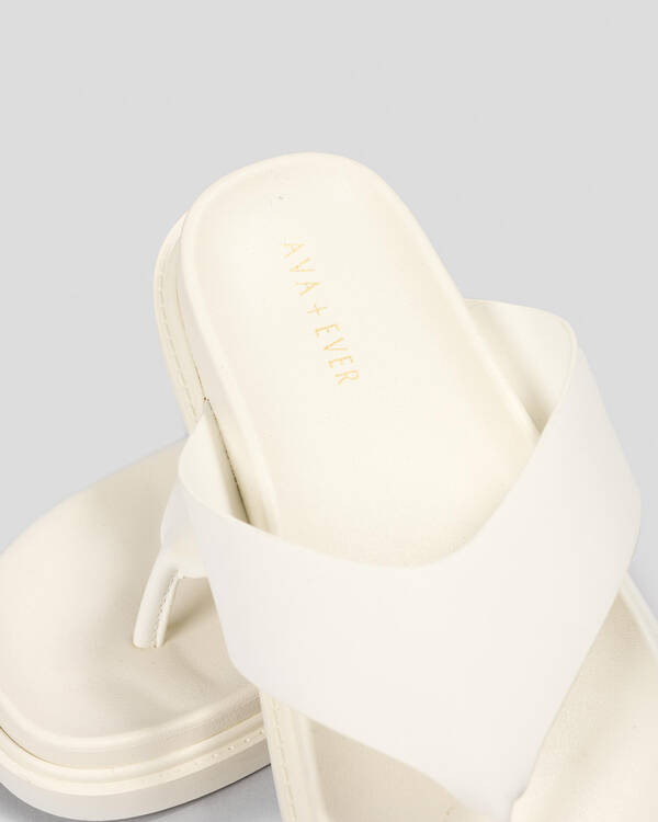 Ava And Ever Girls' Sorrento Thong Slide Sandals for Womens