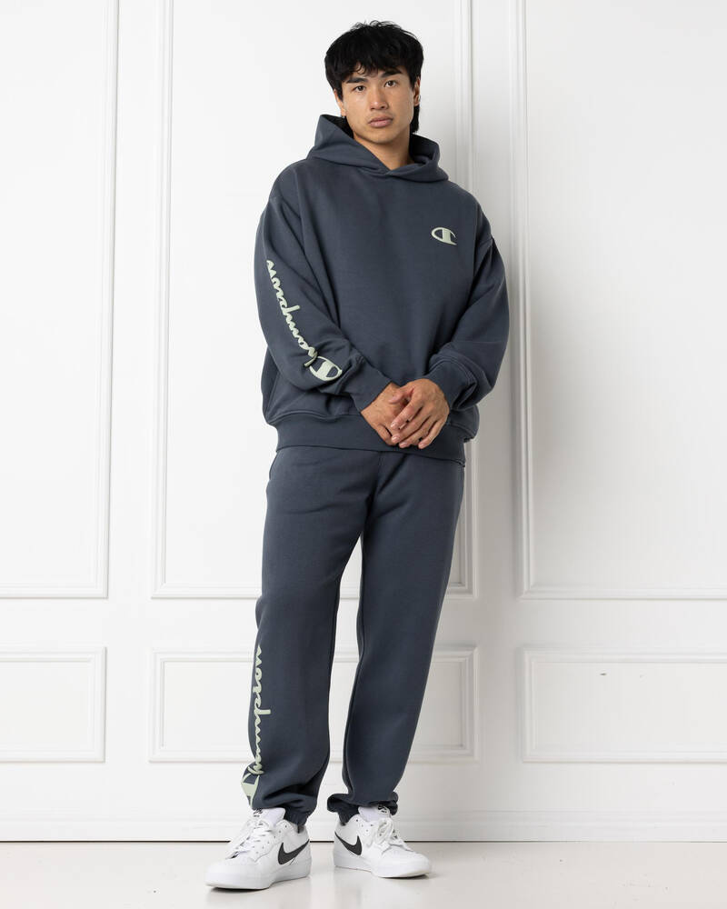 Champion Legacy Puff Script Cuffed Track pants for Mens