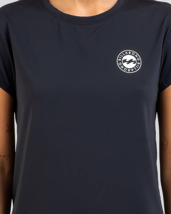 Billabong Sundays Surf Cap Sleeve Rash Vest for Womens