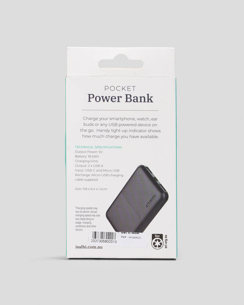 Get It Now 5000 MaH Powerbank for Unisex