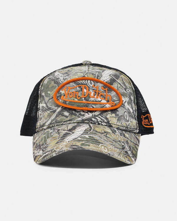 Von Dutch Eyecamo Oval Trucker Cap for Mens