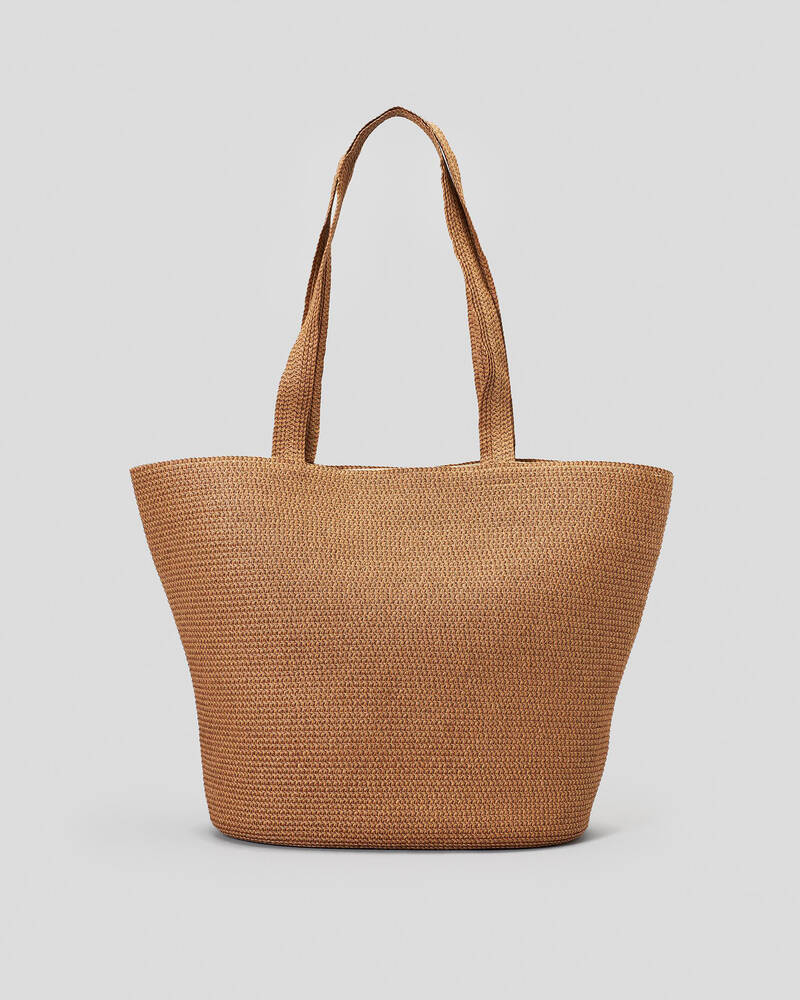 Rusty Gisele Straw Bag for Womens