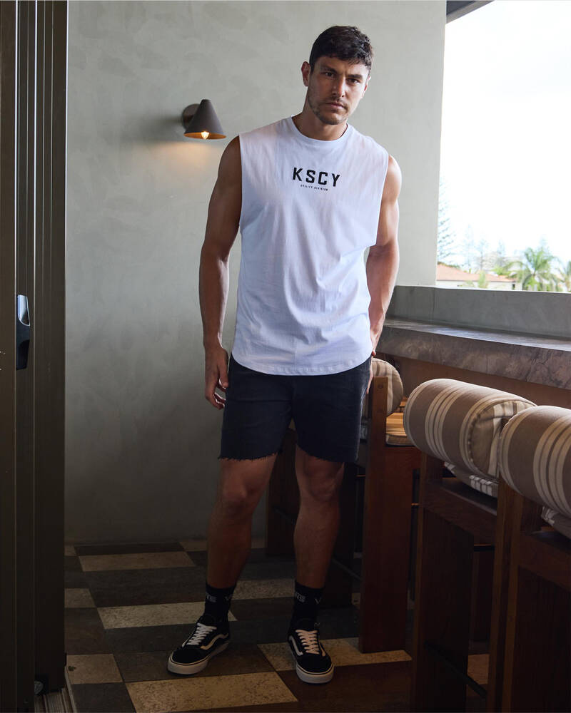 Kiss Chacey Visualise Dual Curved Muscle Tank for Mens