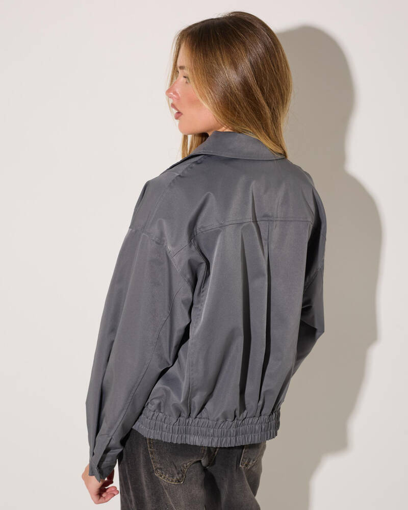 Pink Diamond Stella Bomber Jacket for Womens