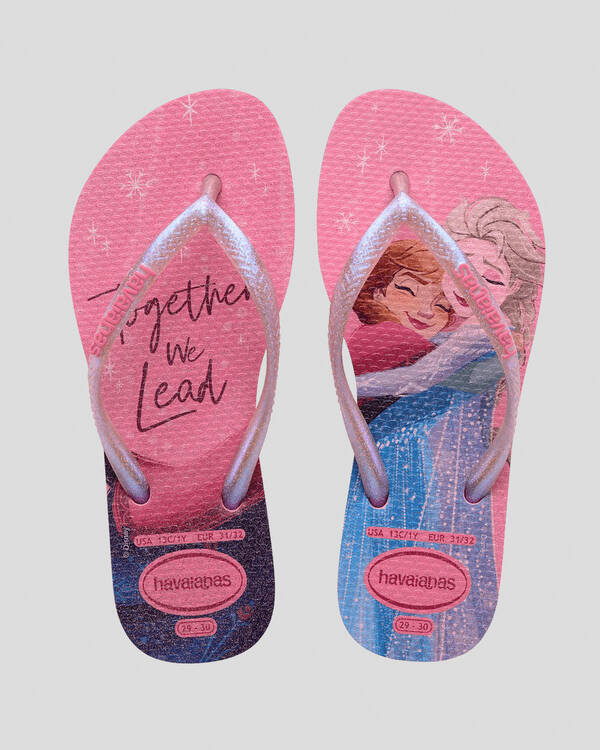 Havaianas Kids' Slim Princess Frozen Thongs for Womens