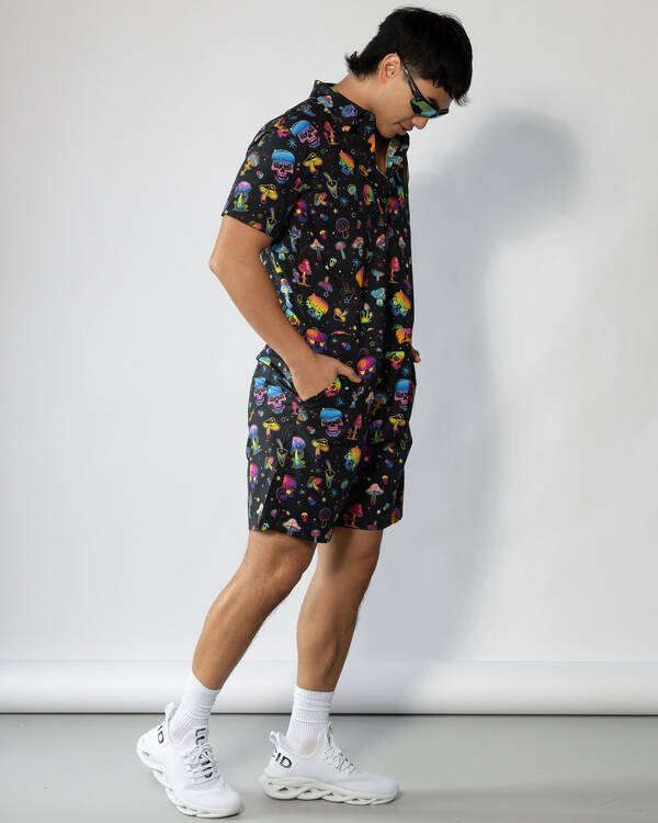 Lucid Mushroom Universe Romper for Mens