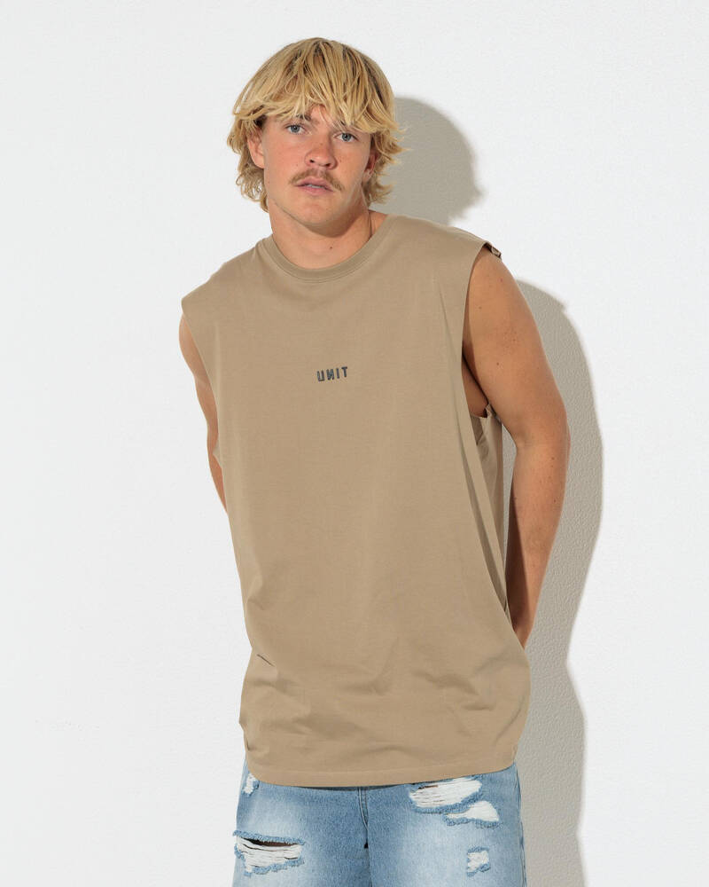 Unit Stock Muscle Tank for Mens
