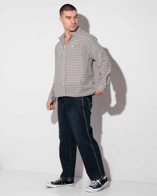 Worship Supplies Jasper Crop Long Sleeve Shirt for Mens