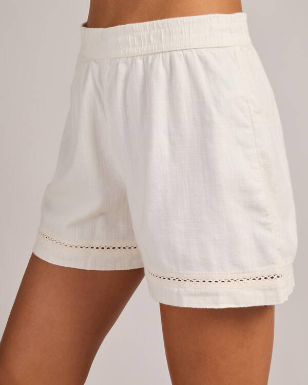 Roxy Salty Sea Relaxed Beach Shorts for Womens
