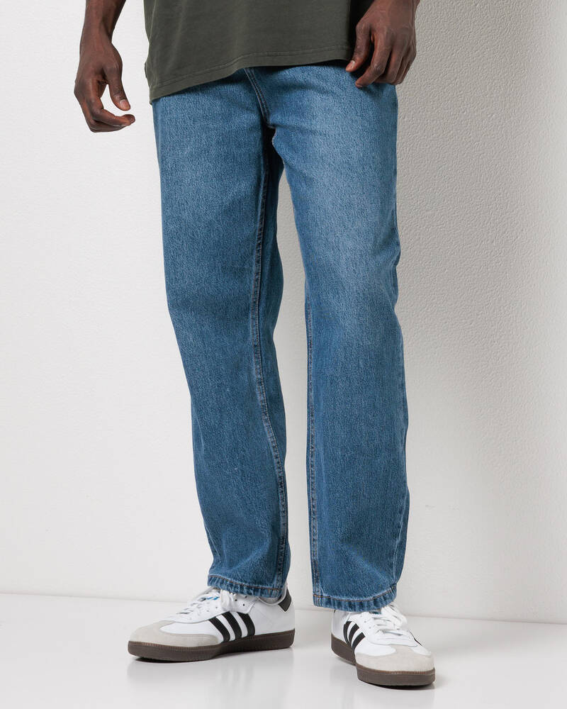 Thrills Slacker Relaxed Denim Jeans for Mens