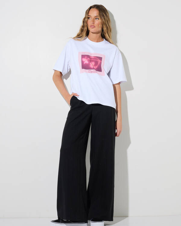 Thrills Nightbloom Square T-Shirt for Womens