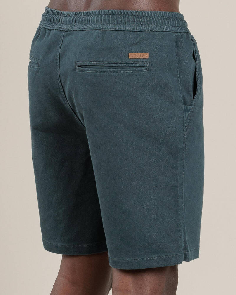 Lucid Division Elastic Waist Shorts for Mens