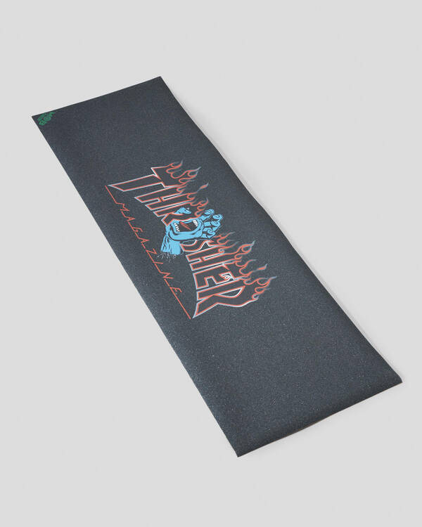 Mob Grip Thrasher x SC Screaming Flame Logo Grip Tape for Unisex