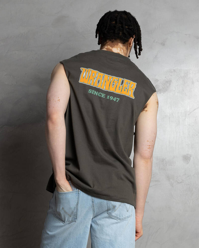 Wrangler Hollow Fangs Muscle Tank for Mens