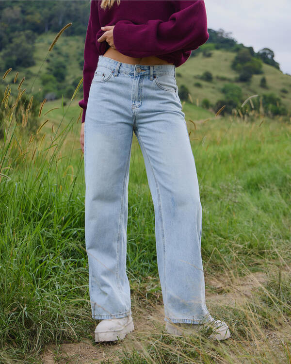 DESU Icon Straight Leg Jeans for Womens