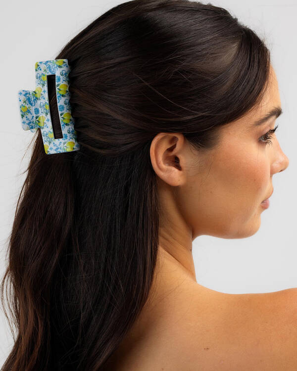 Karyn In LA Rectangle Hair Claw Clip for Womens