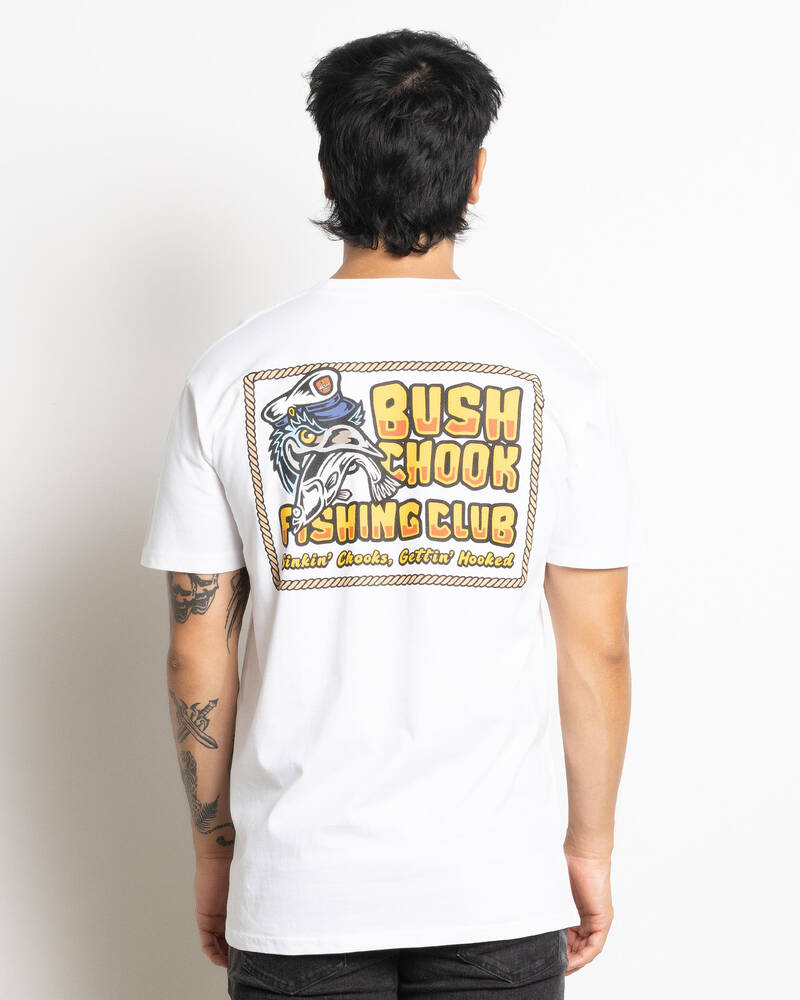 Bush Chook Fishing Club T-Shirt for Mens