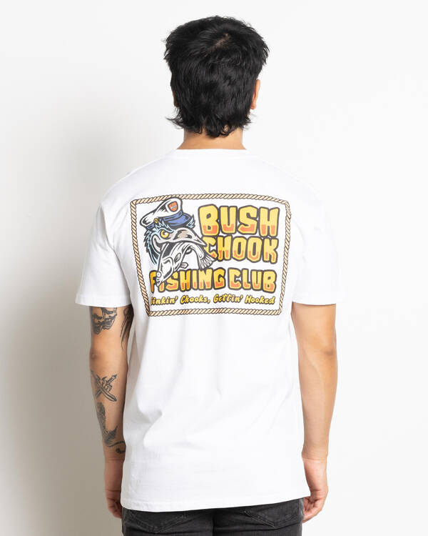 Bush Chook Fishing Club T-Shirt for Mens