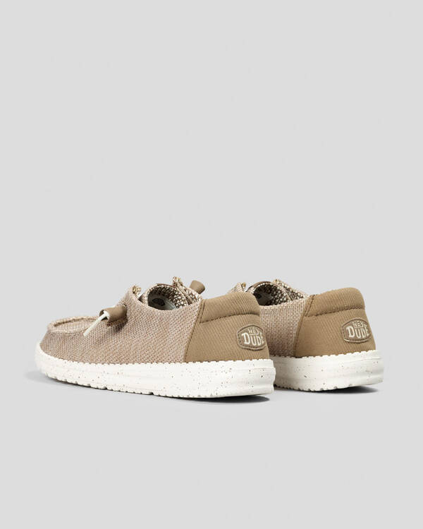 HEYDUDE Wendy Stretch Mesh Shoes for Womens