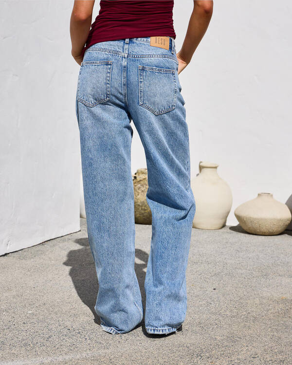 DESU Veyda Wide Leg Jeans for Womens