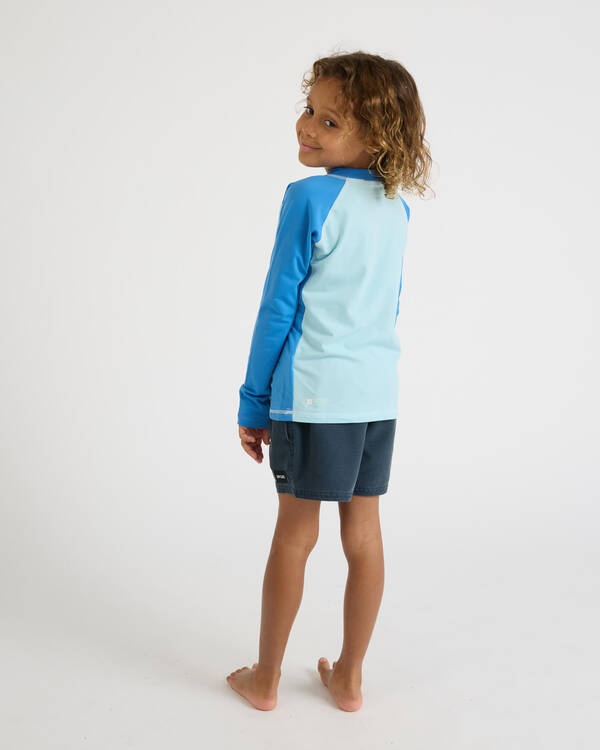 Rip Curl Toddlers' Icons UV Brushed Long Sleeve Rash Vest for Mens