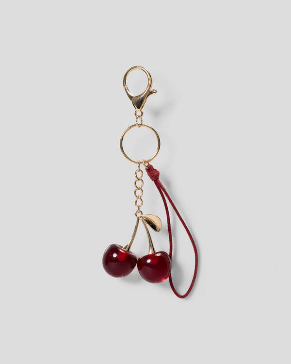 Karyn In LA Emmett Cherry Keyring for Womens