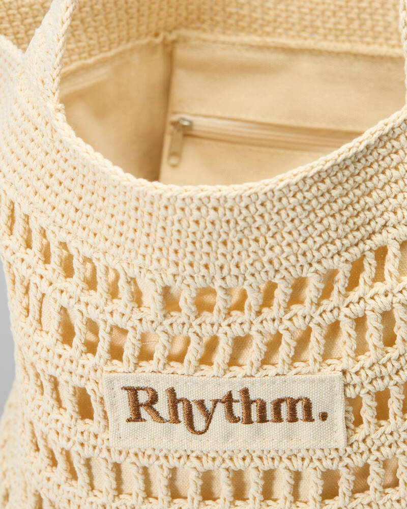 Rhythm Crochet Tote Bag for Womens