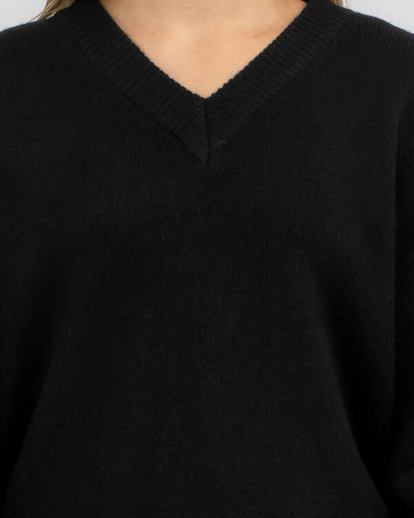 Mooloola Girls' Hopkins V Neck Knit Jumper for Womens
