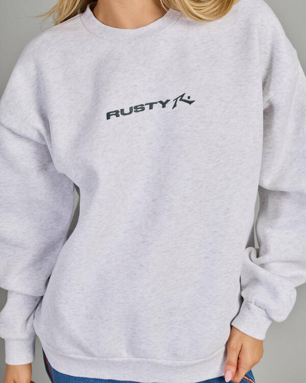 Rusty Essentials Crewneck Sweatshirt for Womens