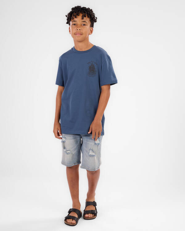 Salty Life Boys' Kraken's Hold T-Shirt for Mens