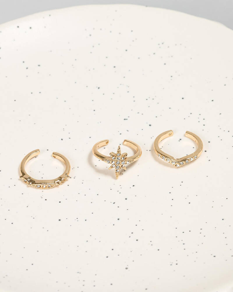 Karyn In LA Chloe Toe Ring Pack for Womens