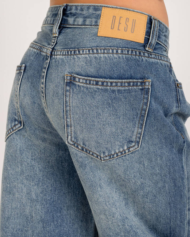 DESU Girls' Soho Wide Leg Jeans for Womens