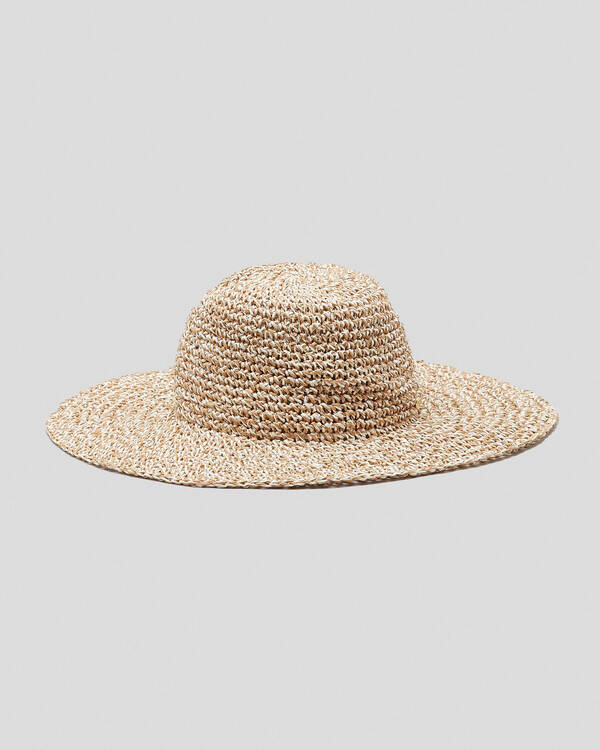 Rusty Romance Floppy Hat for Womens
